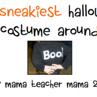 Boy Mama: The Sneakiest Halloween "Costume" Around...